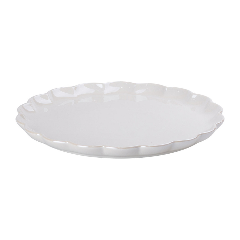 Чайний набір на 6 персон із заварювальним чайником та порцелянаовою підставкою Білий HP-15-7 Київ - фото 4