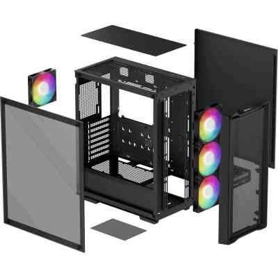 Корпус Deepcool CC560 Mesh V2 Black (R-CC560-BKAMA4-G-2) Вінниця
