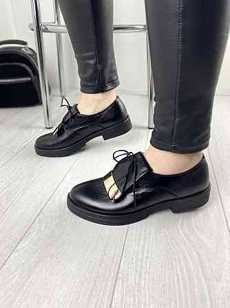 Olli Туфлі жіночі OLLI T-1-2450 чорні (весна-осінь, шкіра натуральна) (3238) Коломыя