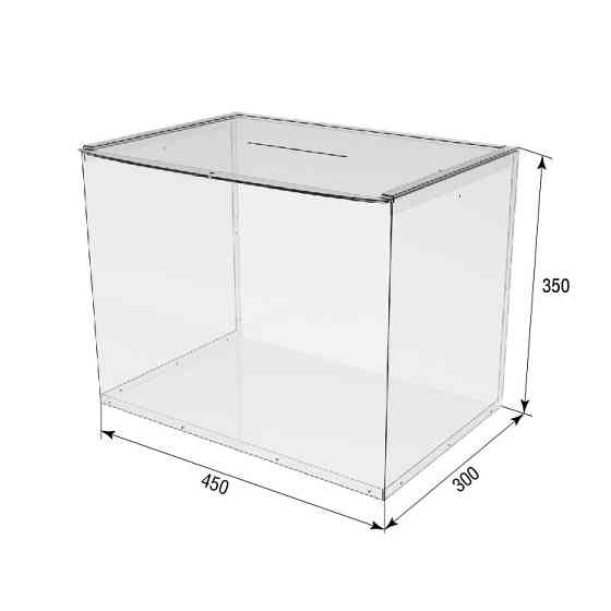 Скринька для пожертвувань EKOSTAR 450х300х350 Київ