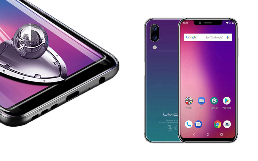 Захисне скло DefenzoGlass для Umidigi One Pro – подвійна міцність Київ - фото 1