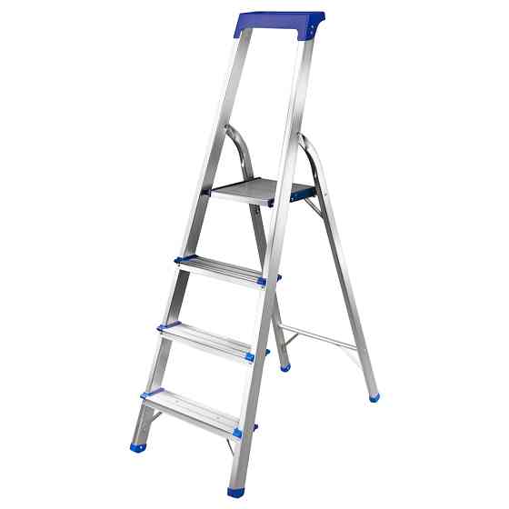 Sigma Стремянка алюминиевая 4 ступени 1.38м SIGMA (5036624) Коломия