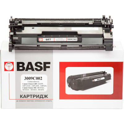 Картридж BASF Canon 057, 3009C002 Black, without chip (BASF-KT-CRG057-WOC) Вінниця - фото 3