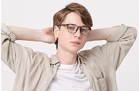 Окуляри для захисту від ультрафіолетового та синього світла EONO TR005 чорні Луцк