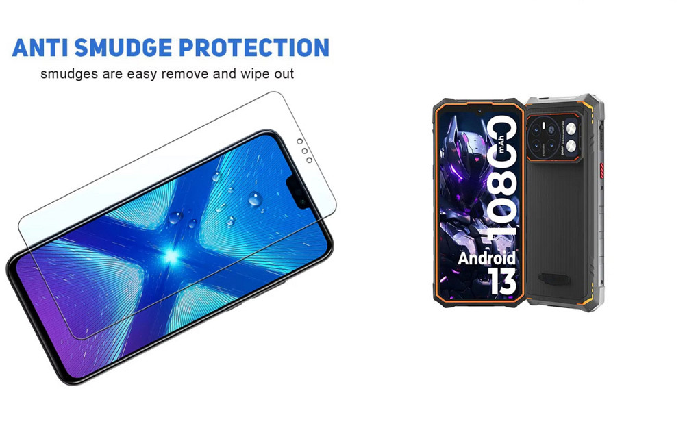Защитное стекло NeoGlass для Hotwav Cyber 13, Cyber 13 Pro – ультрапрозрачное и устойчивое Киев - изображение 3