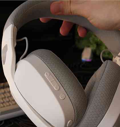 ГАРАНТІЯ • Attack Shark L90 • Бездротові ігрові навушники (White) Харків