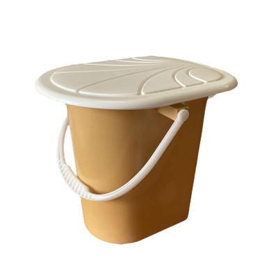 Ведро-туалет Консенсус Бежевое 17 л (Консенсус/туал/беж) Винница - изображение 1