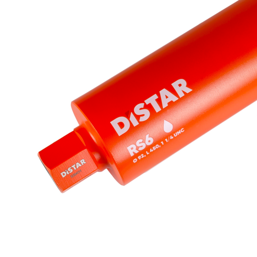 Качественное алмазное сверло Distar DDS-W 092X450X1 1/4 UNC RS6 : ∅ 92мм х 450мм, бетон армированный Киев - изображение 2
