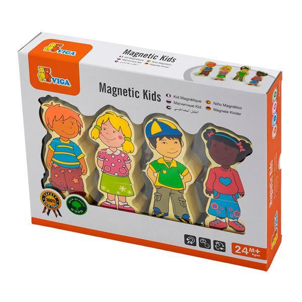 Набір магнітних фігурок Viga Toys Діти (59699VG) Харків - фото 4