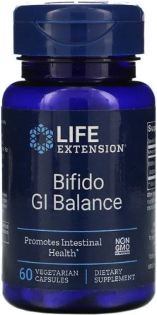 Біфідобактерії для травлення Life Extension Bifido GI Balance 60 капс Київ