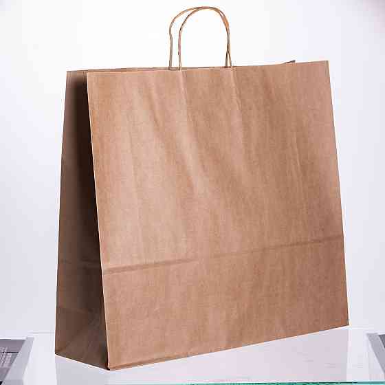 Крафтові пакети для подарунків, 12 шт, 43×14×40 см Київ