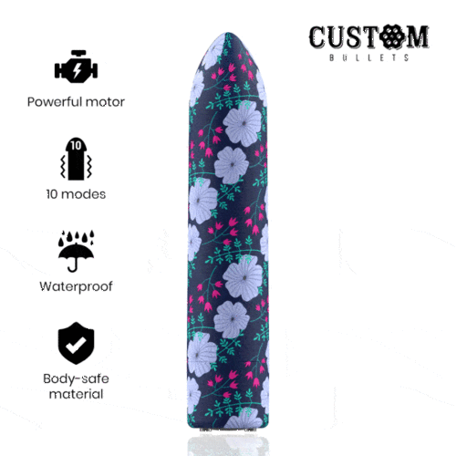 Мощная вибропуля Spring Custom Bullets (Испания) Sex Aura Киев