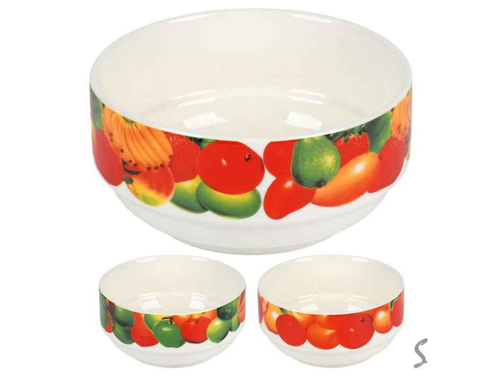 Салатник 500мл Fruits асорті R40645 ТМ STENSON Київ - фото 1