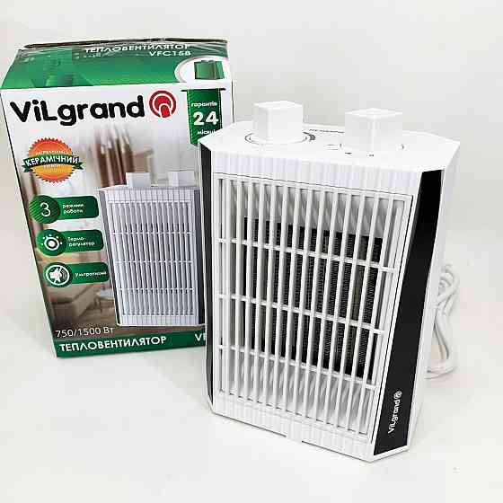 Електричний обігрівач для офісу ViLgrand, Повітряний тепловентилятор, Електродуйка LO-15 Львів