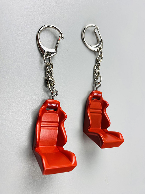 Брелок автомобільне крісло, брелок на ключі для водія, брелок металевий Мукачево - фото 9