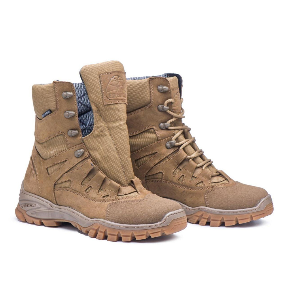 Берцы зимние койот теплые PREDATOR-8011 водонепроницаемые тактические военные ботинки ЗСУ Харьков - изображение 4