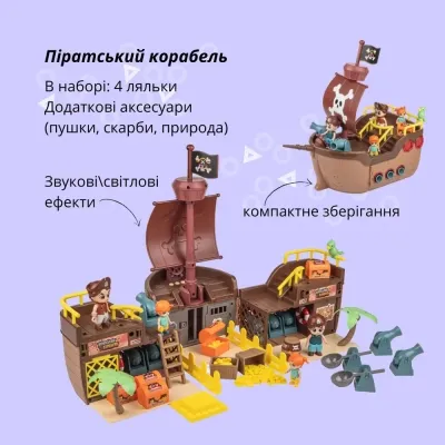 Игровой набор Otamanko Пиратский корабль (GB0509) Винница - изображение 11