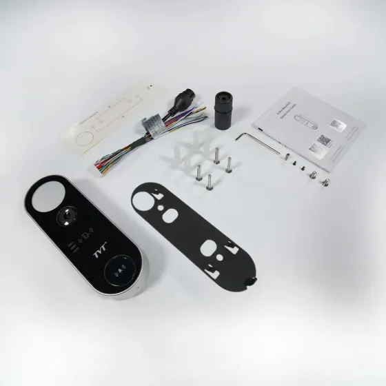 IP-відеопанель з WiFi 2Mp TVT TD-E3110-IC/PE/WF з детекцією облич та зчитувачем Mifare (82-00401) Киев