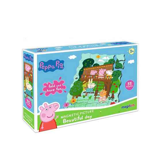 Магнитный пазл Свинка Пеппа 