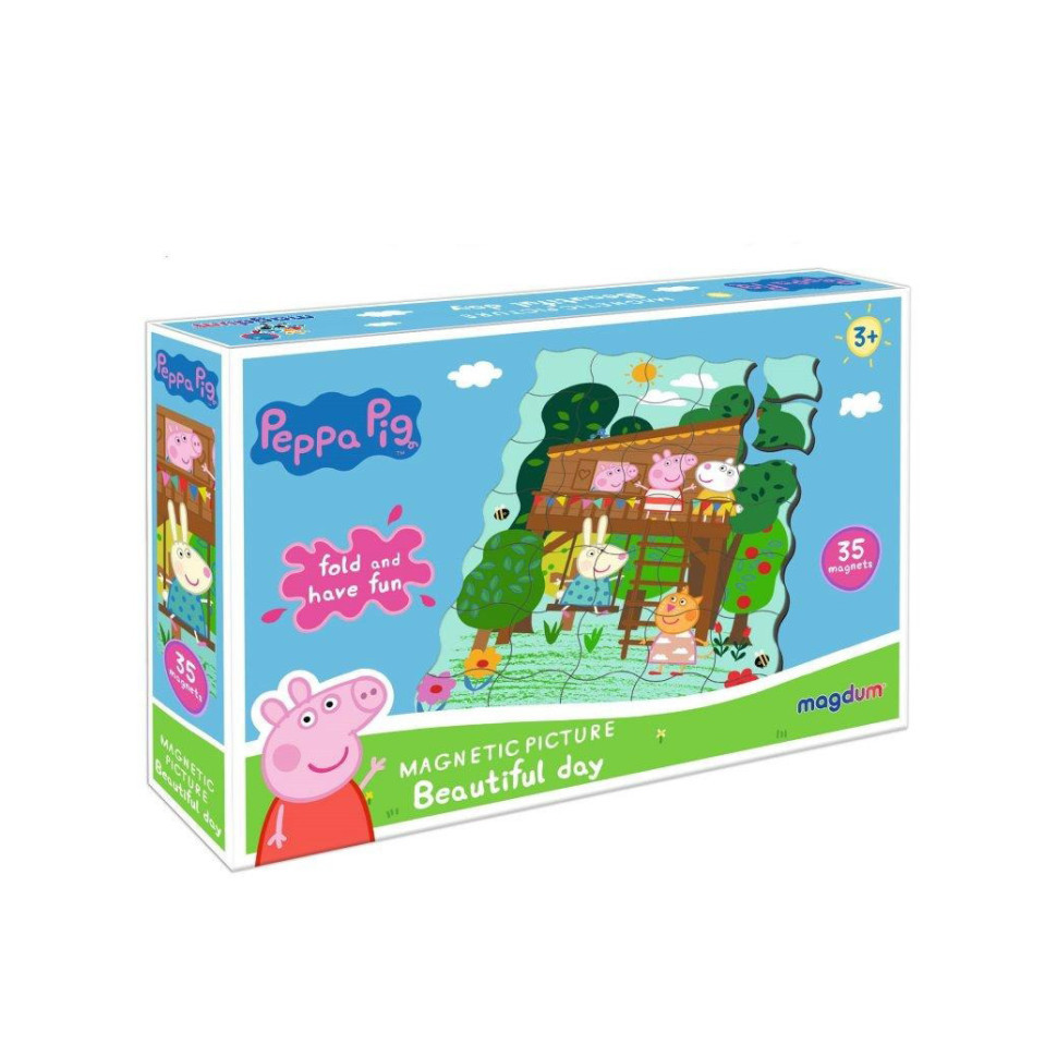 Магнитный пазл Свинка Пеппа 