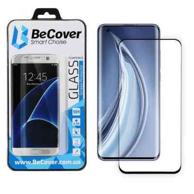 Стекло защитное BeCover 3D Curved Edge Xiaomi Mi 10 Black (704828) Винница