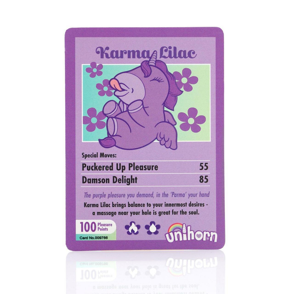 Вібратор-єдиноріжка Unihorn – Karma Lilac, з пульсацією Sex Aura Київ - фото 4