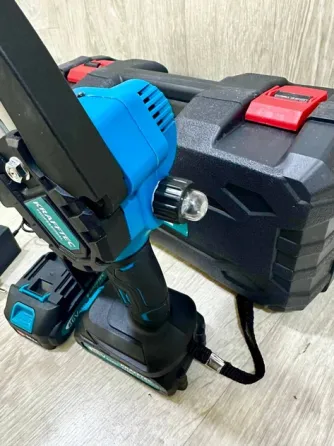 Акумуляторна ланцюгова пилка з індикатором масла Chain Saw 6'' KRAFFTEC 1 акумулятор 36V, крок ланцю Київ