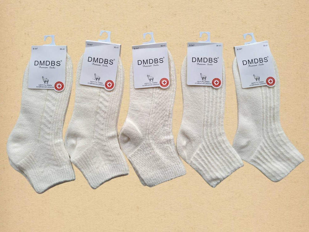Носки женские шерстяние DMDBS (5 шт в уп). Размер 36-41 Киев - изображение 2