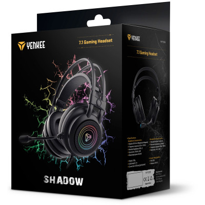 Навушники YENKEE YHP 3035 Shadow USB Black (45015553) Вінниця - фото 8