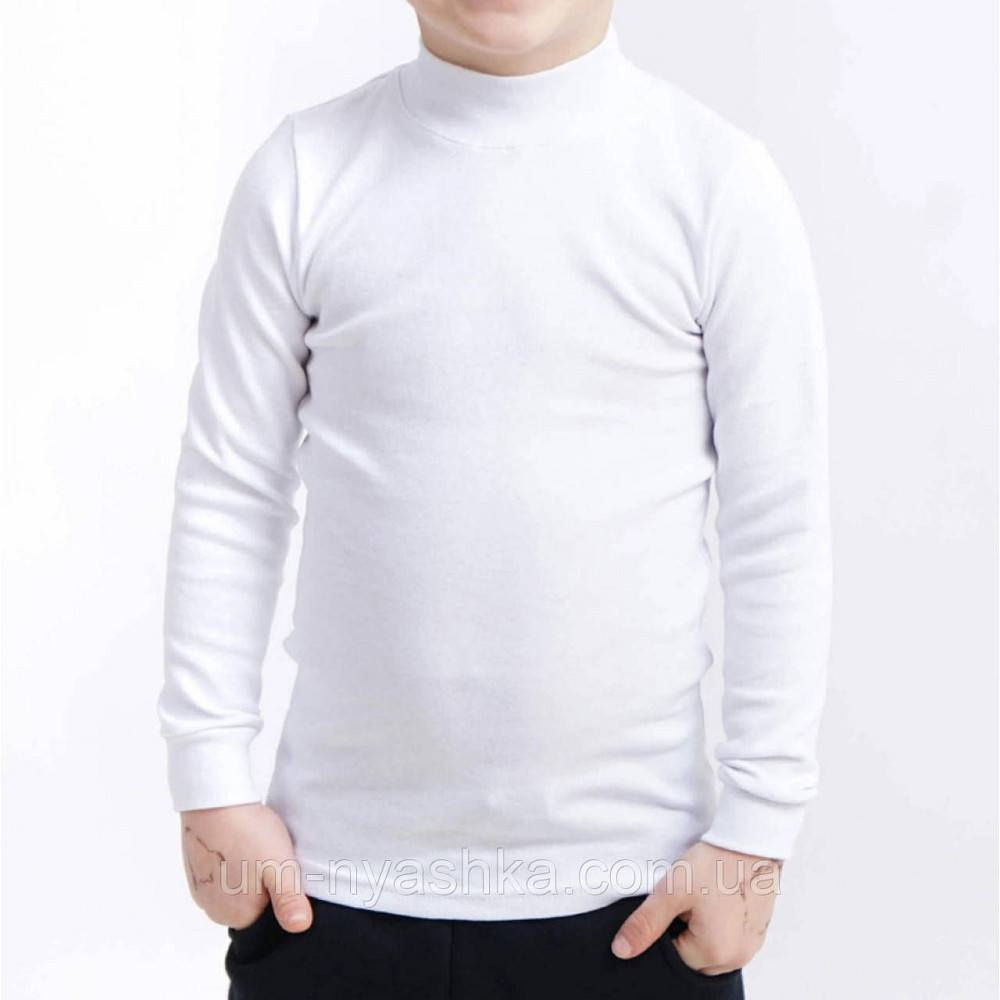 Гольф білий водолазка біла дитяча на зріст 110-152 Кривий Ріг - фото 1