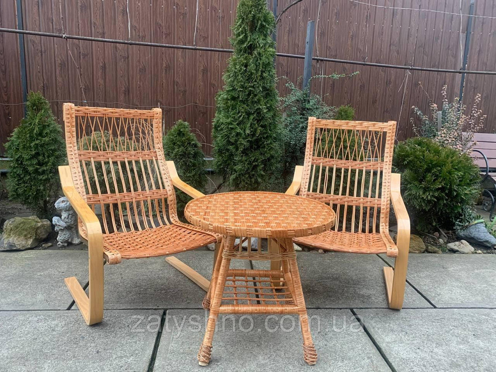 Кресла и круглый журнальный столик, комплект Киев - изображение 6