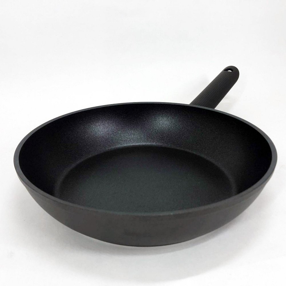 Кулінарна сковорода з антипригарним покриттям MAGIO MG-1160 24 см, Кована алюмінієва сковорода TF-73 Львів - фото 4