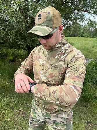 Летняя тактическая куртка ультралегкая тактическая штормовка Tactical Series военная ветровка мультикам   WAR Львов