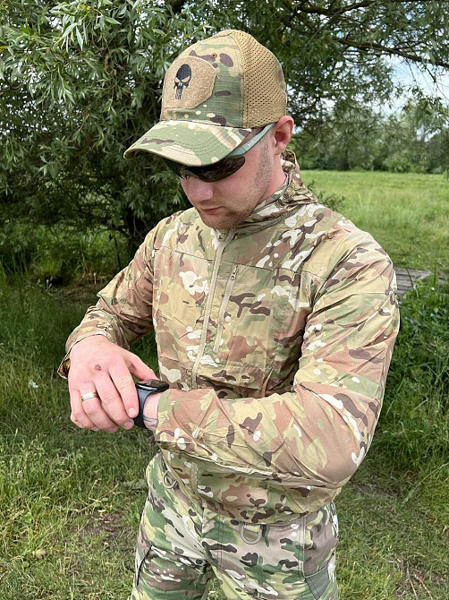 Летняя тактическая куртка ультралегкая тактическая штормовка Tactical Series военная ветровка мультикам   WAR Львов - изображение 4