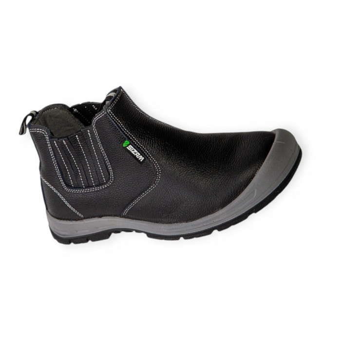 Ботинки Pittsburgh защитные без шнурков, р 41 кожа, композитный подносок, антипрокол. маслобензостой Мукачево - изображение 4