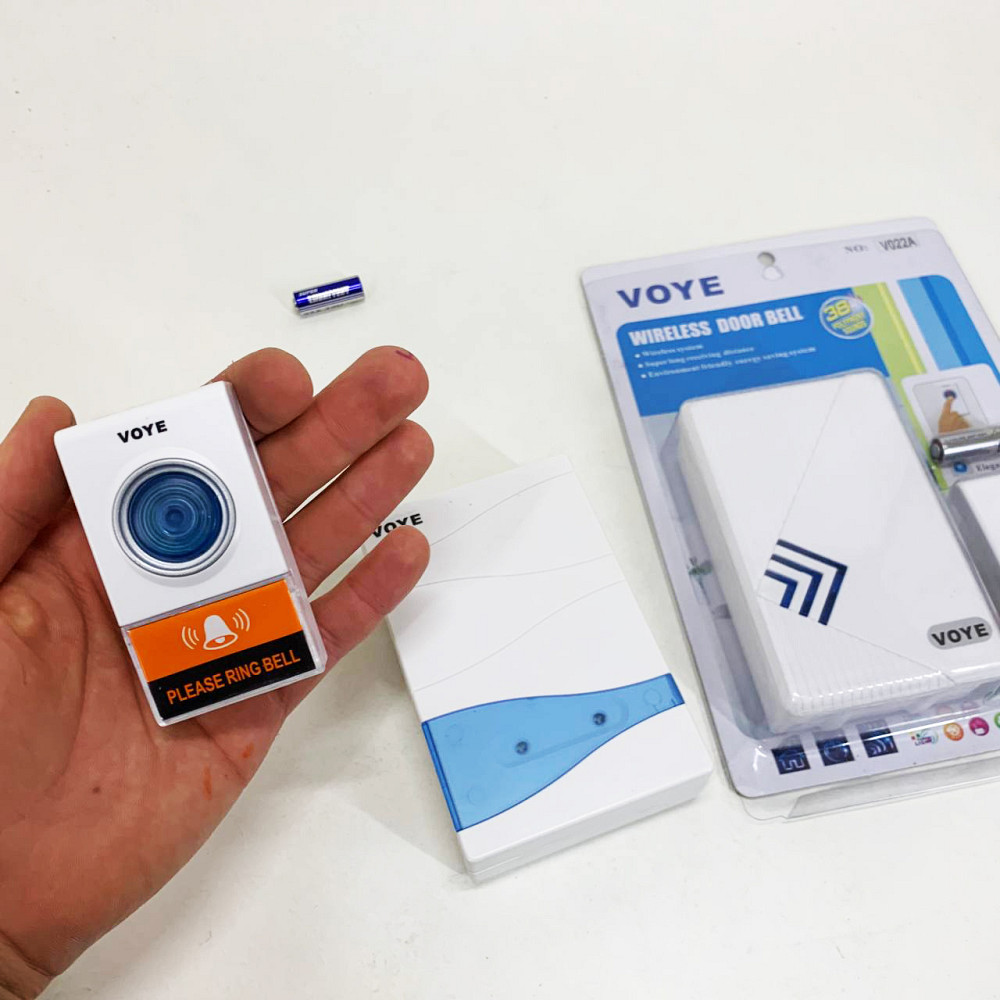 Дзвінок бездротової Mz Voye Battery Дистанційний дзвінок на двері XF-25 Львів - фото 2