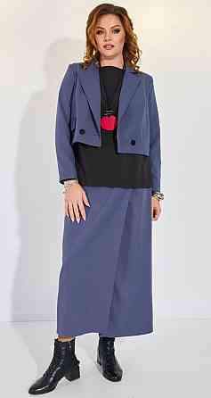 Костюм-трійка зі спідницею (48) Київ