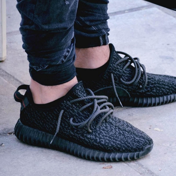 Кросівки Adidas Чорні Адідас Чоловічі Ізі Буст (розміри: 44) Відео Огляд Дніпро - фото 3