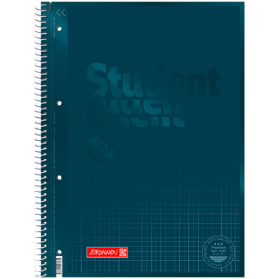 Зошит Brunnen Коледж-блок А4 Premium у клітинку 80 аркушів Denim (10-679 28 139) Вінниця - фото 1