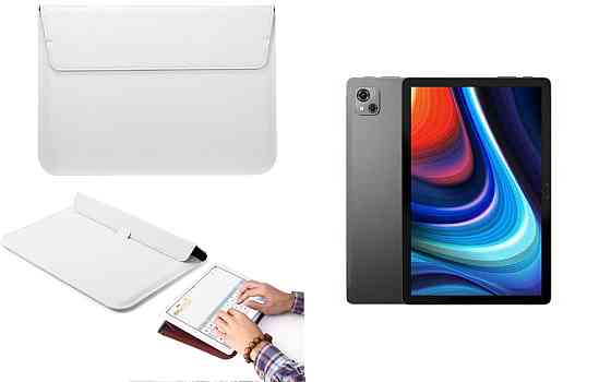 Чехол-конверт VitoCase для Blackview Oscal Pad 13, с функцией подставки для планшета Белый Киев