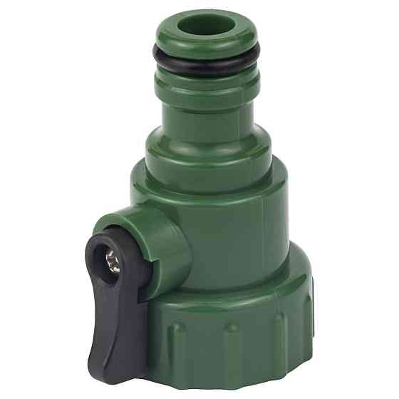 Кран запірний в/р 3⁄4" з адаптером на конектор 1⁄2" (ABS) GRAD (5016985) Київ