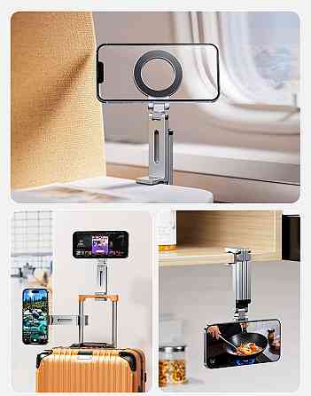 Держатель для телефона на стол мини штатив магнитный MagSafe AC Prof E01S Киев