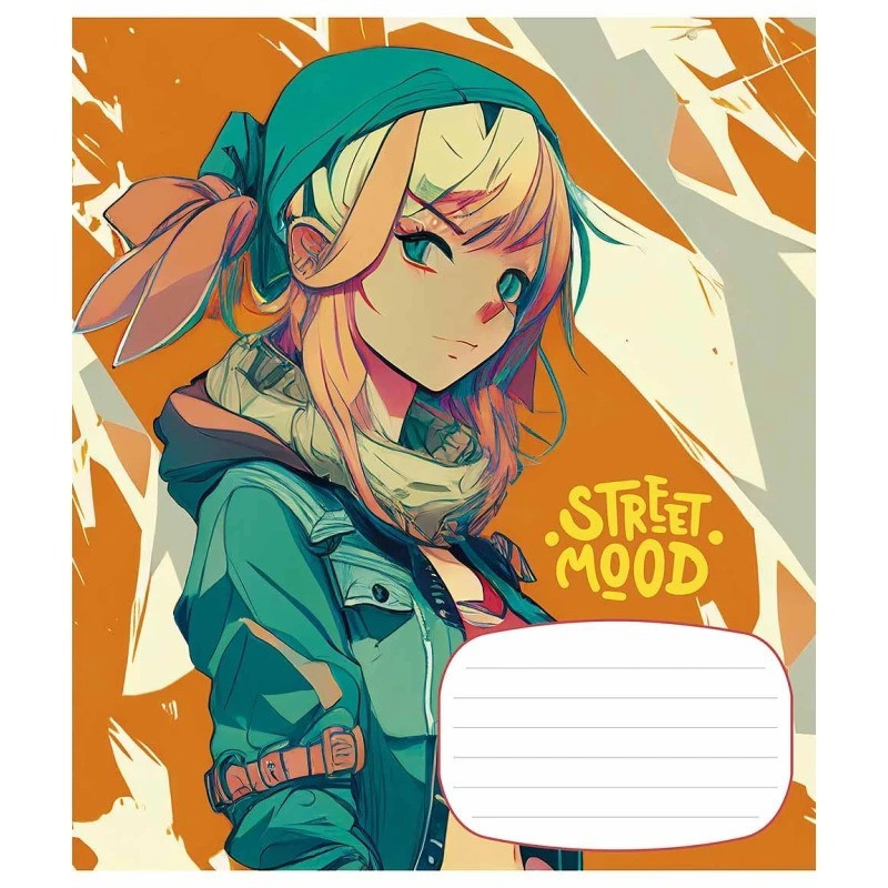 Зошит учнівський "Manga style" 024-3272L-4 в лінію, 24 аркушів Вінниця - фото 1