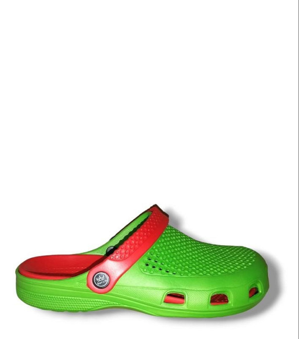 Кроксы резиновые силиконовые салатовый 