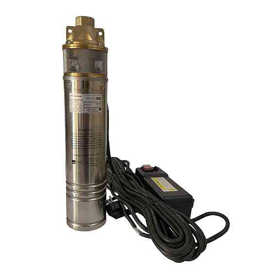 Насос свердловинний вихровий VOLKS pumpe 4SKm100 0,75кВт + кабель 15м + пульт (000008901) Київ