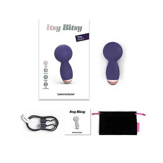 Минивибромассажер Love To Love Itsy Bitsy – Midnight Indigo Sex Aura Киев