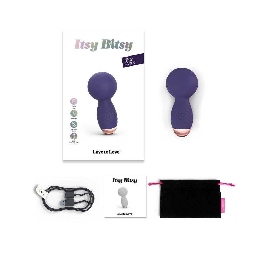 Минивибромассажер Love To Love Itsy Bitsy – Midnight Indigo Sex Aura Киев - изображение 5