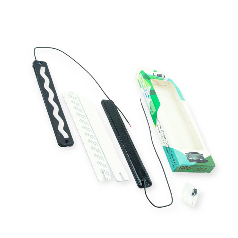 Ходовые 12V KLNT-DRL-COB-111 225х30мм WHITE огни Мукачево - изображение 1