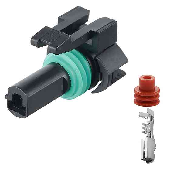 Роз'єм конектор 1-кон., Датчик Кислорода, Датчик Температури, 12065172, 12065249, APTIV Buick, Cadillac, Chevrolet, Daewoo Київ