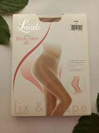 Колготки з утяжкою levante body slim 20  колір доре-тепла засмага Славута